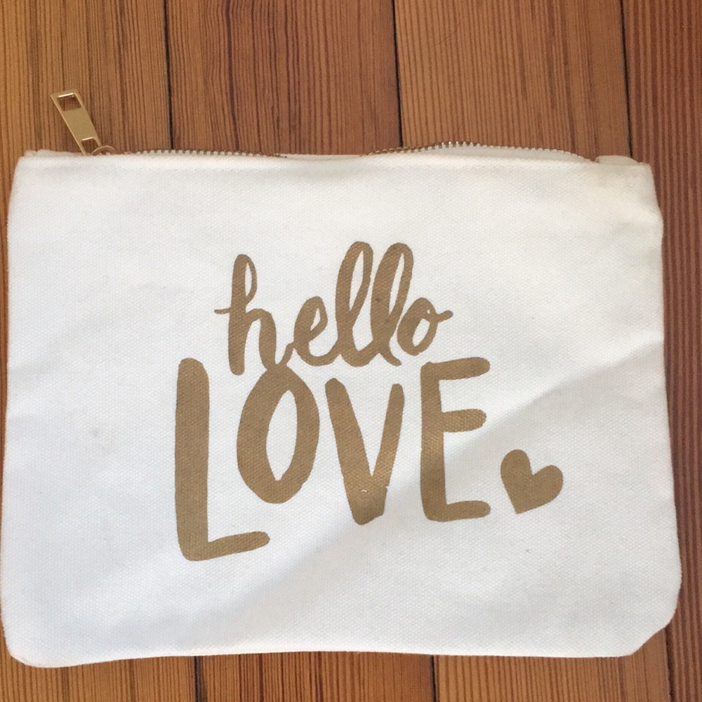 Hello love pouch